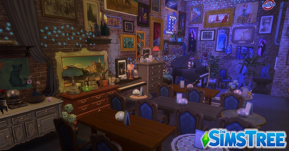 Французская улица в Виллоу Крик от bottsbotts для Sims 4