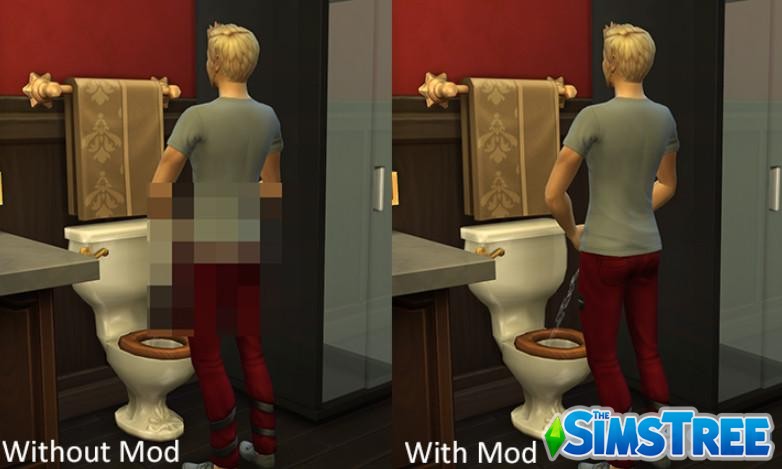 Как убрать цензуру в Sims 4