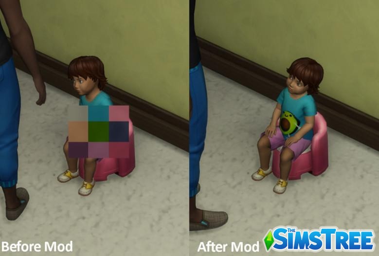 Как убрать цензуру в Sims 4
