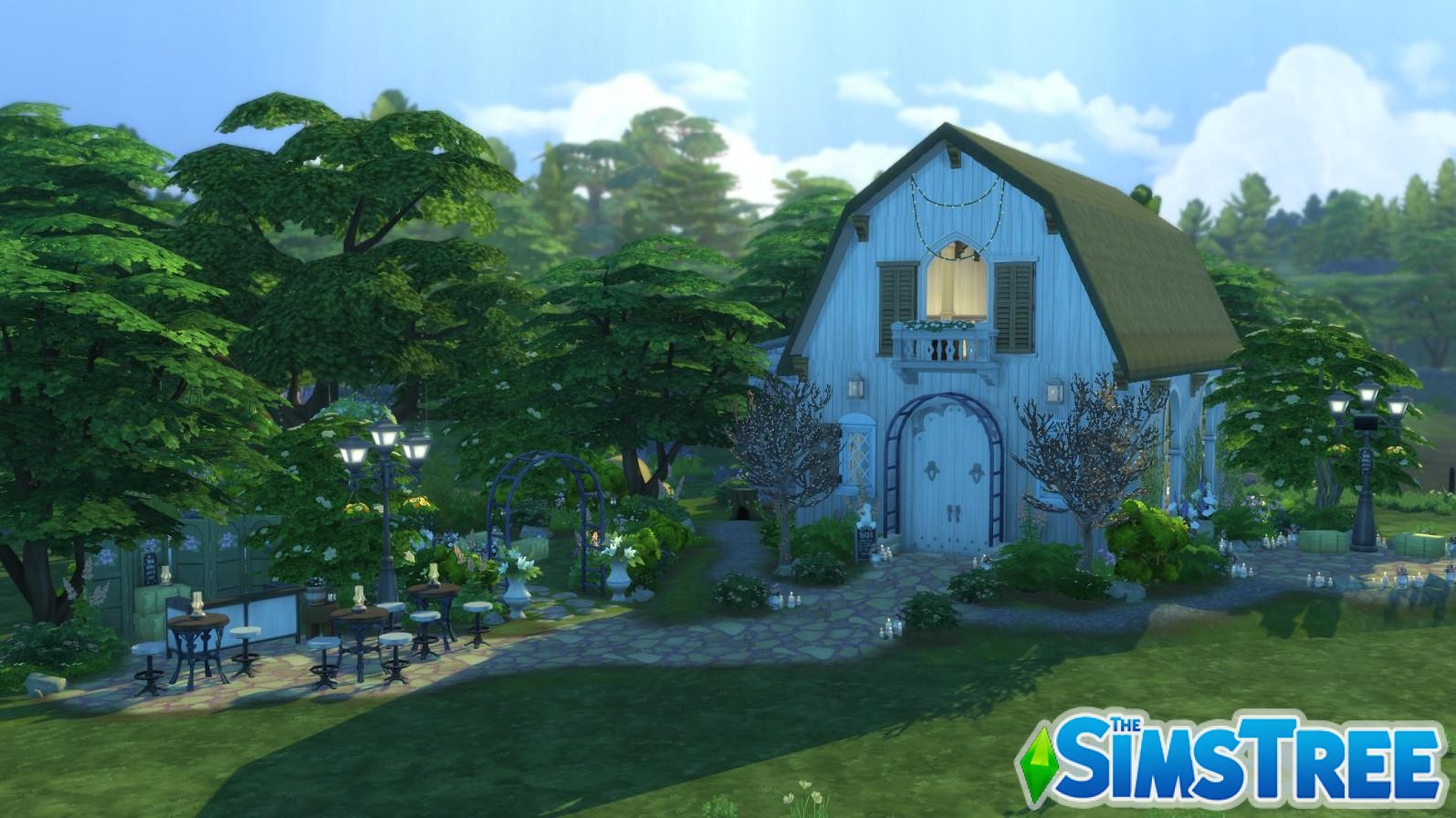 Красивые участки для свадеб от Maxis и геймеров Sims 4