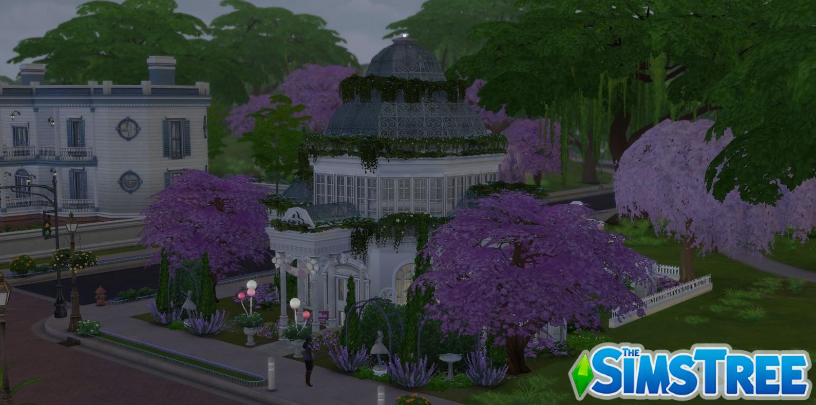 Красивые участки для свадеб от Maxis и геймеров Sims 4