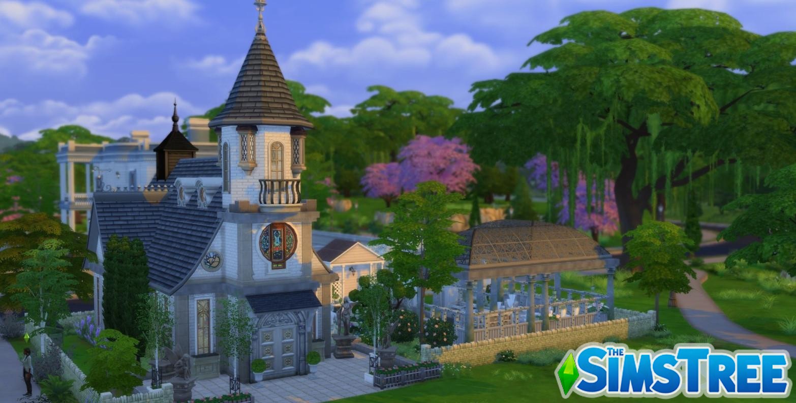 Красивые участки для свадеб от Maxis и геймеров Sims 4