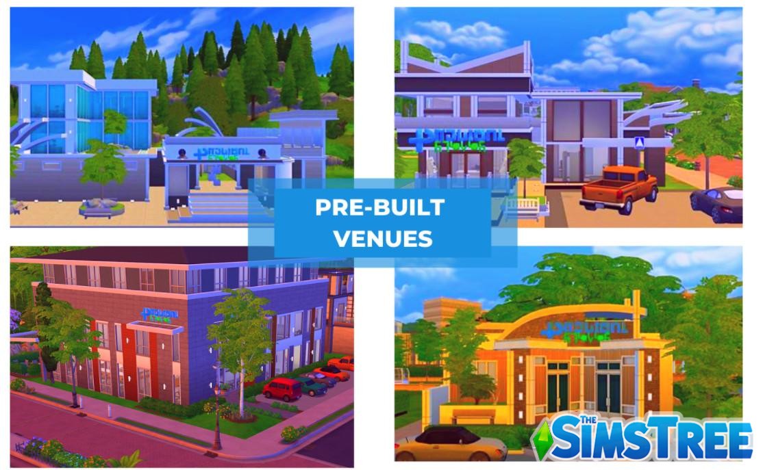 Мод «Частная практика обновление 2.2» от SimRealist для Sims 4