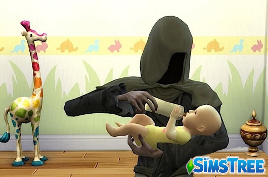 Мод «Дети могут умирать» от Scarlet для Sims 4