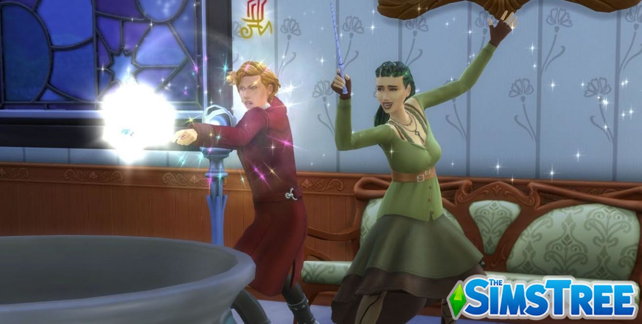 Мод «Новая система магии в Мир магии» от Zero для Sims 4