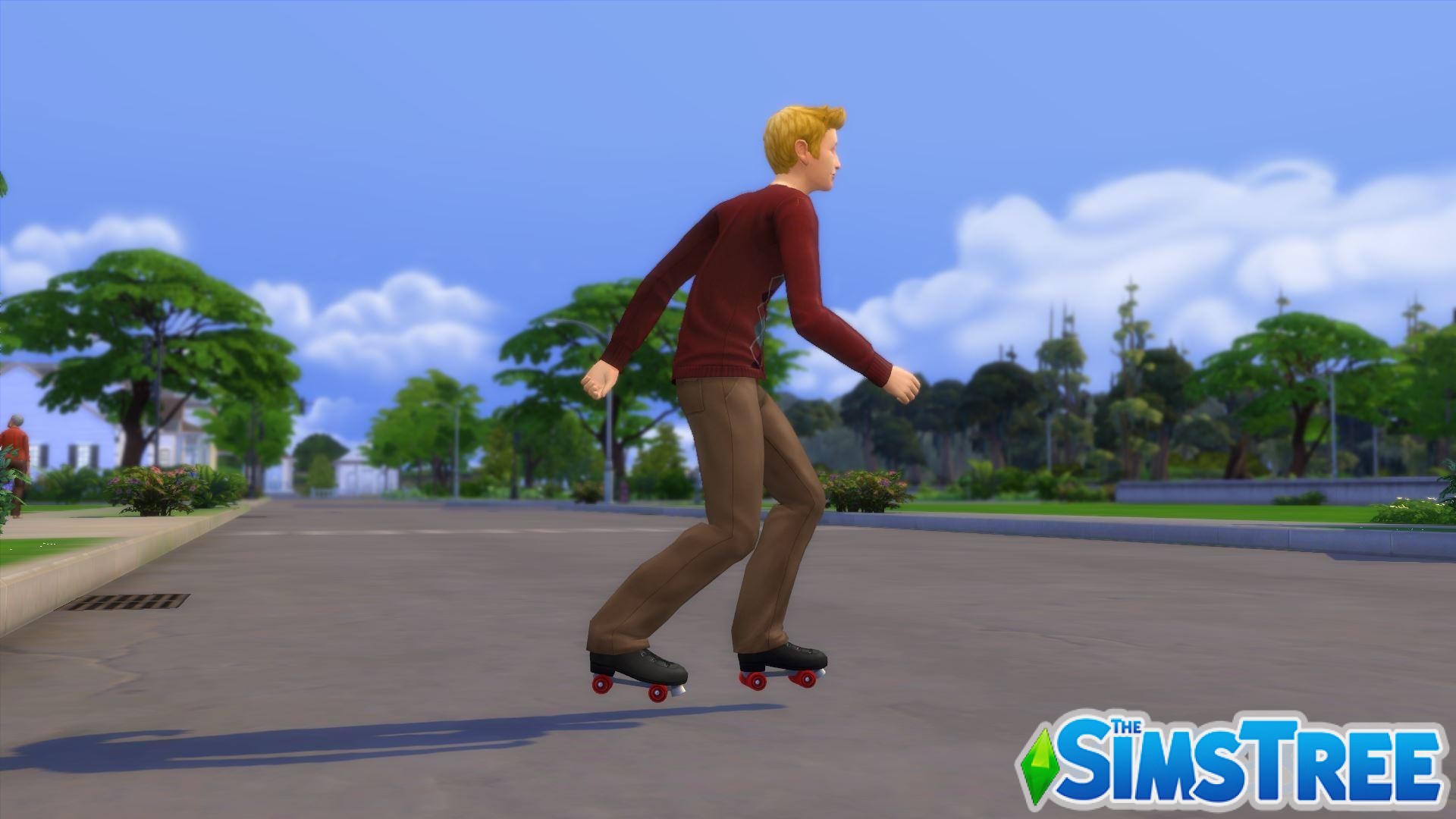 Мод «Роликовые коньки как вариант обуви» от ShuSanR для Sims 4