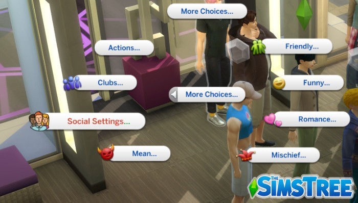 Мод «Социальная автономия и отношения» от Vicky Sims для Sims 4