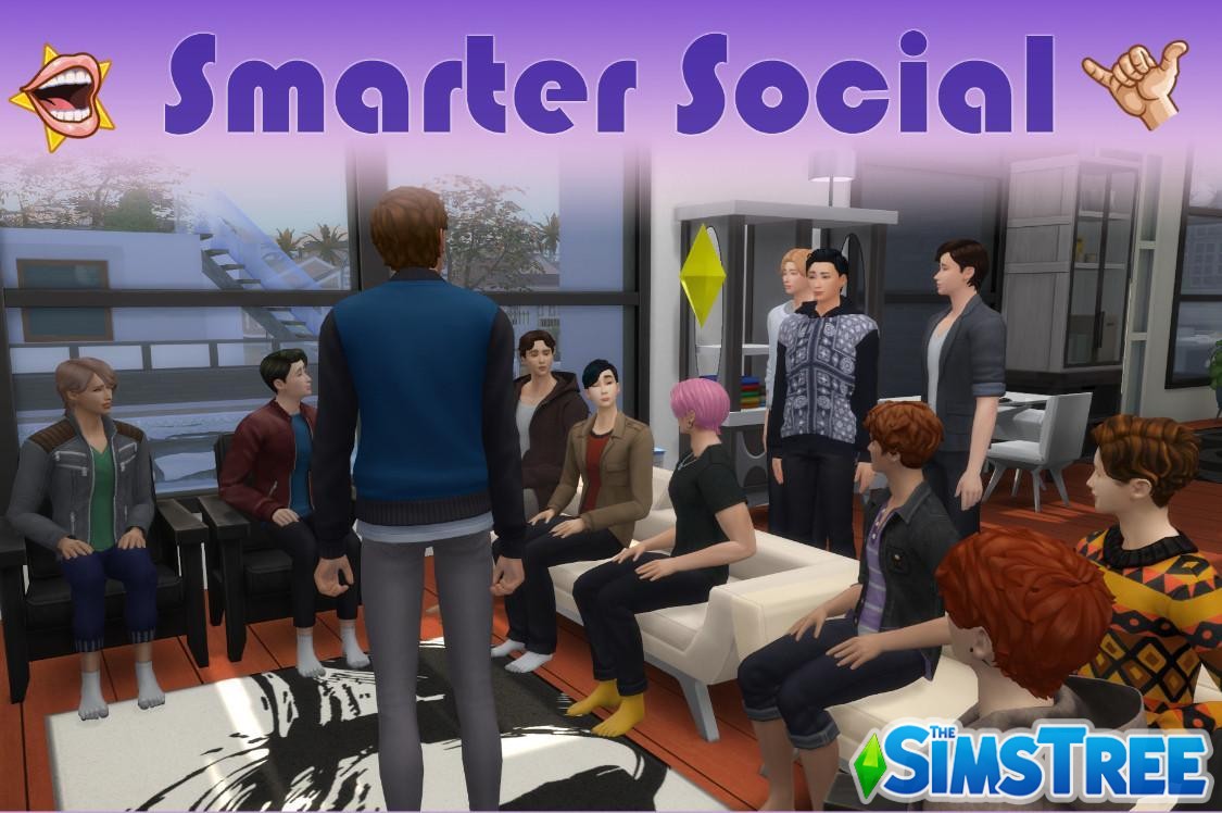 Мод «Социальная автономия и отношения» от Vicky Sims для Sims 4