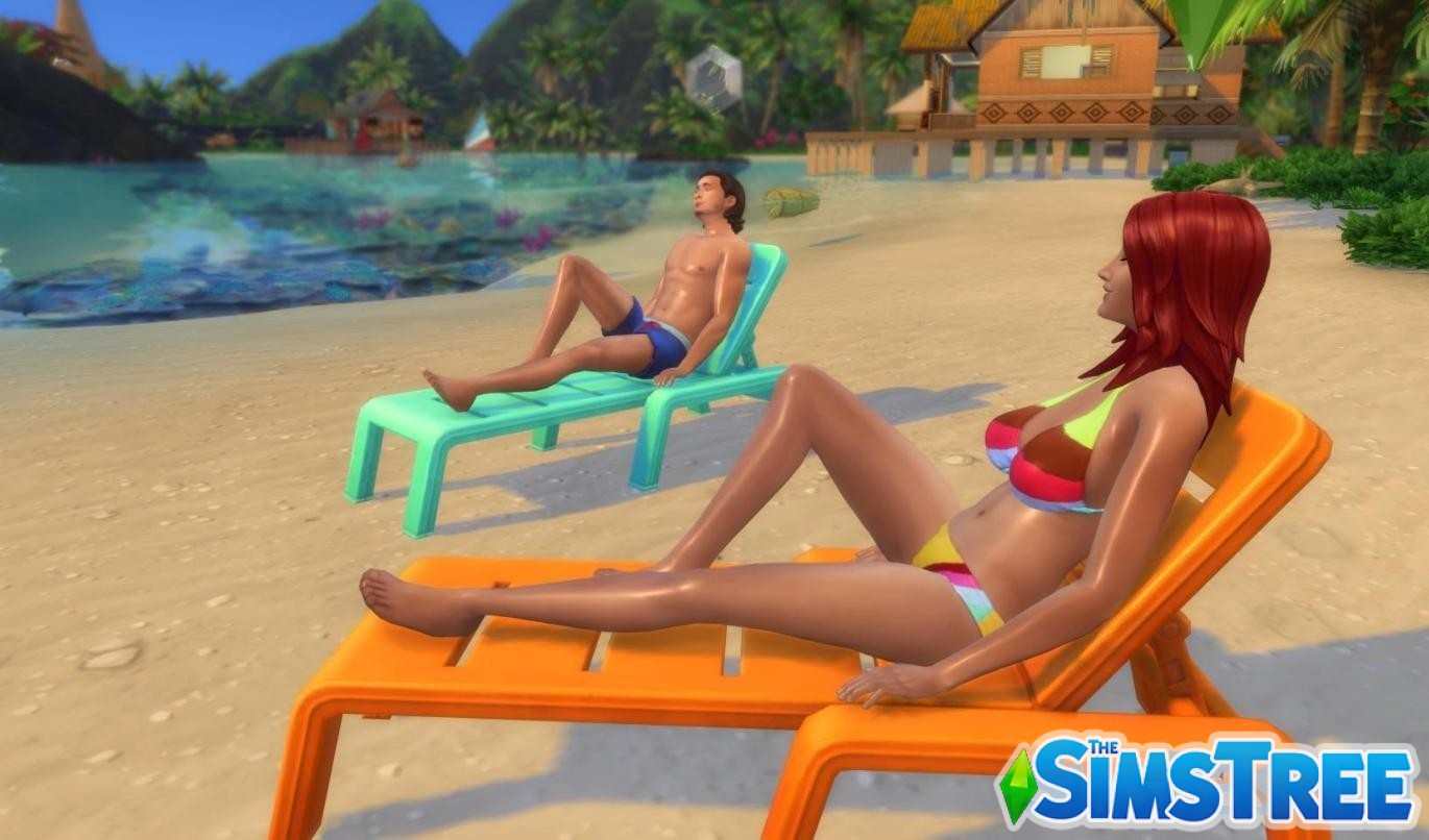 Мод «Загар и ожоги» от kuttoe для Sims 4