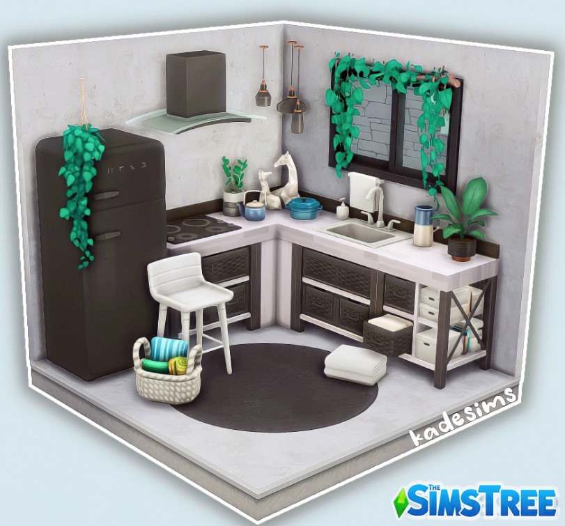Набор комнат от kadesims для Sims 4