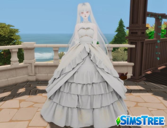 Набор СС контента от Mayasims для Sims 4