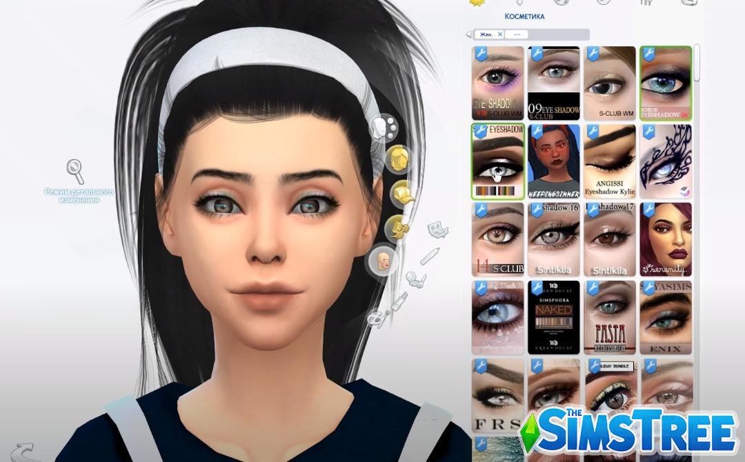 Пак макияжа для Sims 4