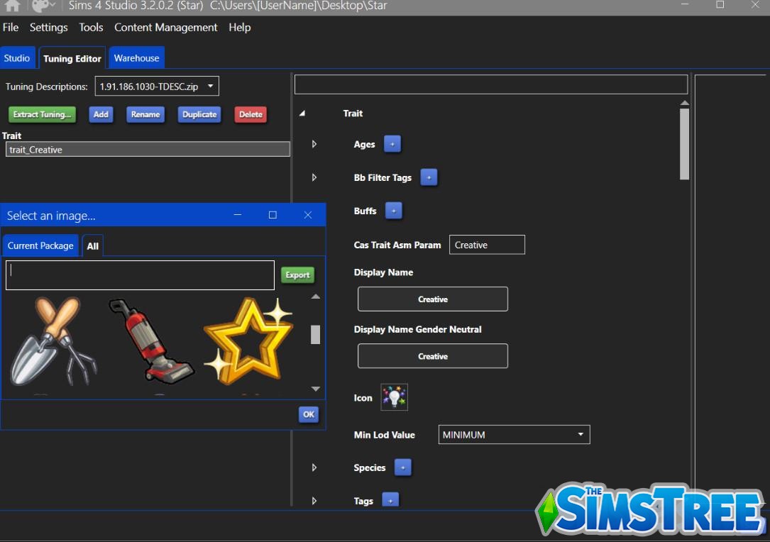 Приложение «Sims 4 Studio v. 3.2.0.3 Полная переработка» от andrew для Sims 4