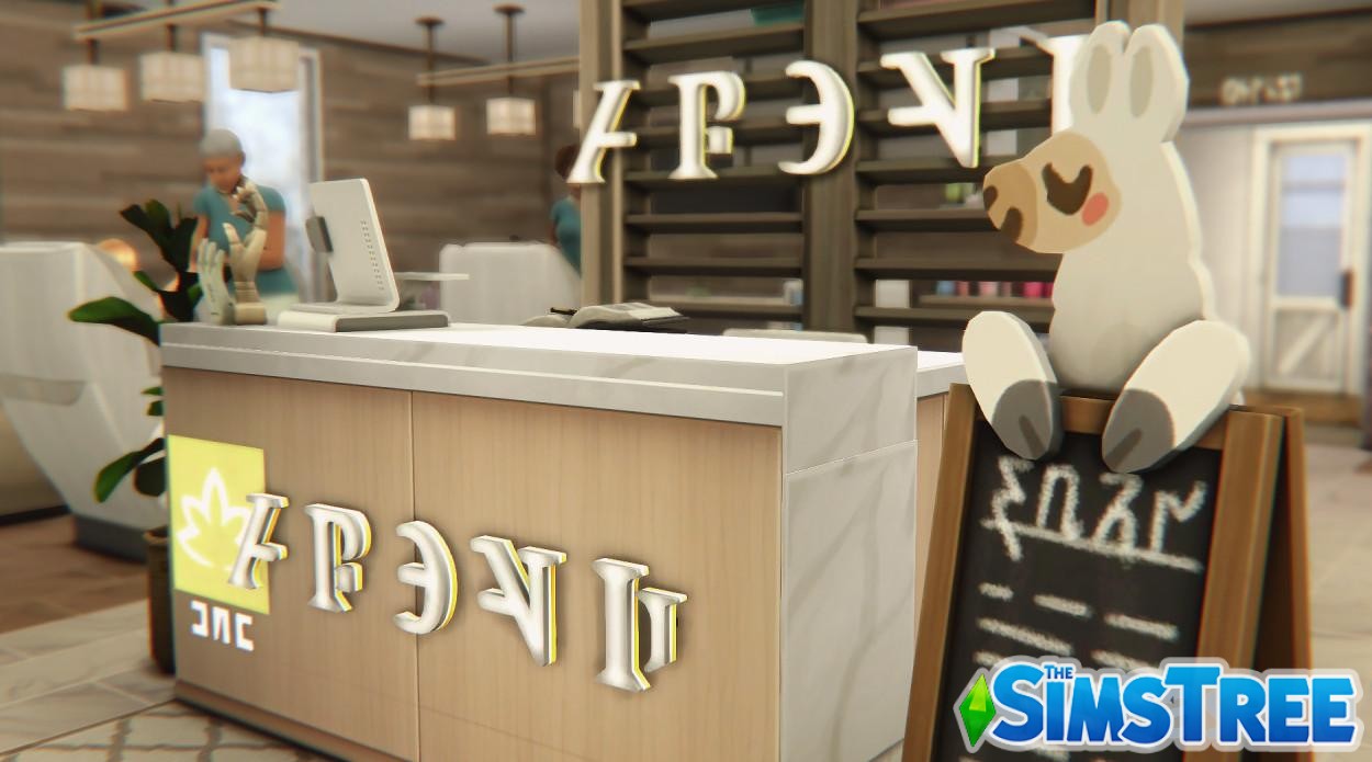 Салон красоты от cerubean для Sims 4