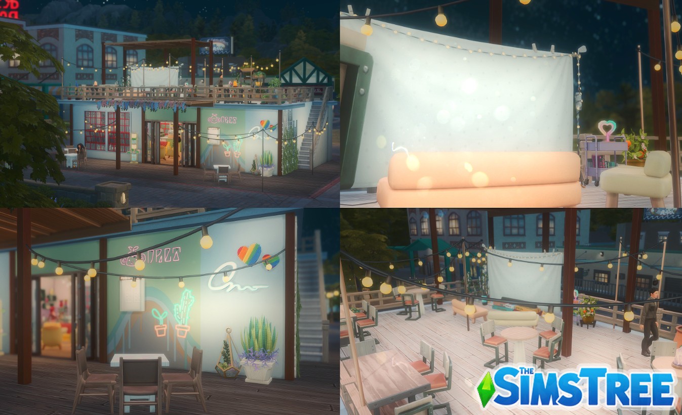 Секонд-хенд и чай с шариками от Fleurywanttosleep для Sims 4