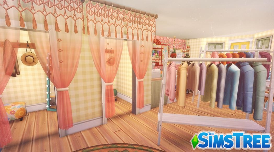 Секонд-хенд и Чай с шариками от Nastia для Sims 4