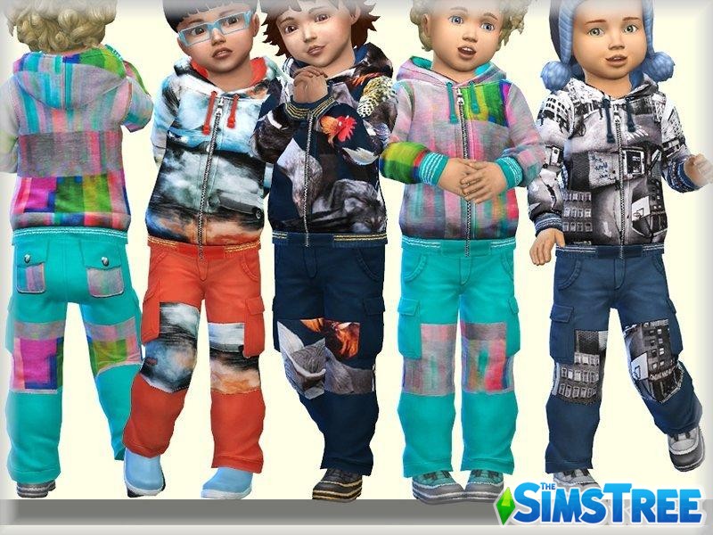 Штаны для мальчика от bukovka для Sims 4
