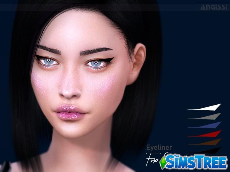 Стрелочки «Лисий взгляд» от ANGISSI для Sims 4
