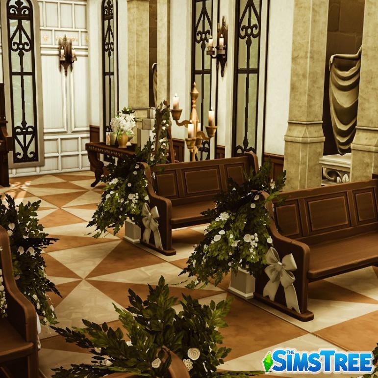 Церковь Хенфорд-он-Бэгли от septembersim для Sims 4