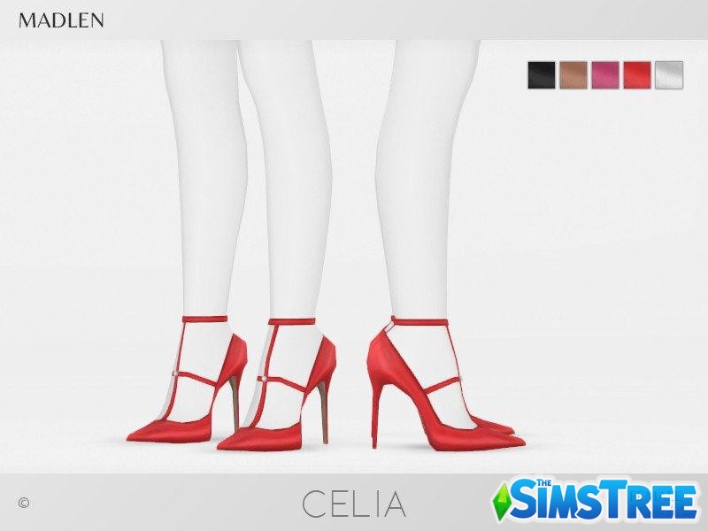 Туфли Celia от MJ95 для Sims 4
