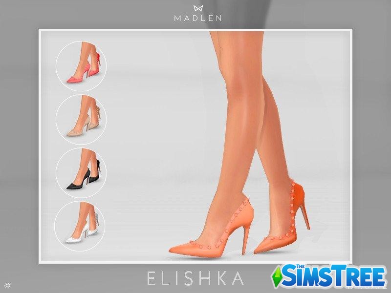 Туфли Elishka от MJ95 для Sims 4