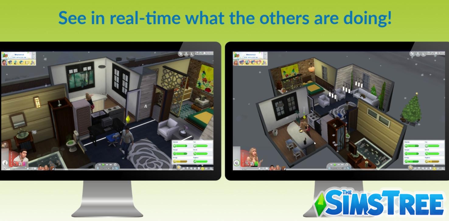 Мод «Мультиплеер или Multiplayer Mod» от sims4multiplayer для Sims 4