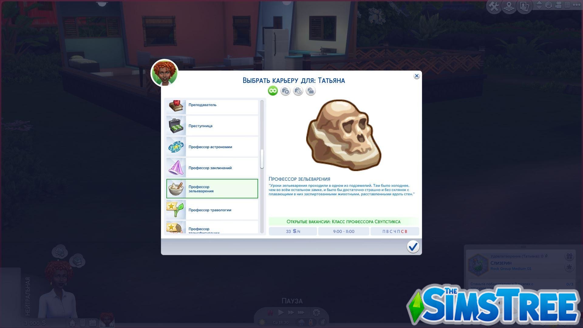 Мод «Набор Гарри Поттер» от Snowiii95 для Sims 4