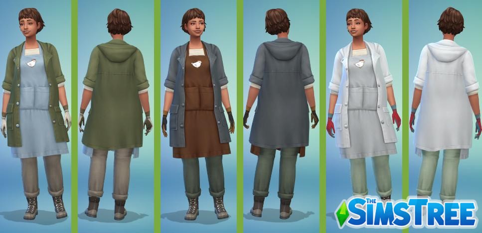 Мод «Наемные рабочие на ферме» от siriussimmer для Sims 4