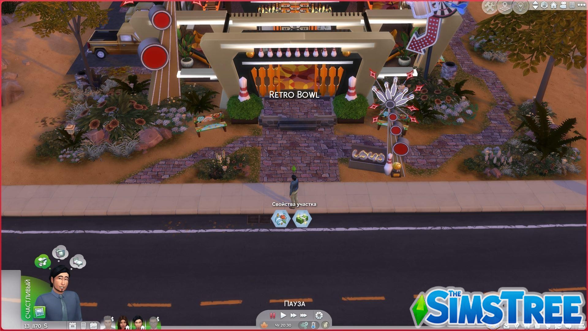 Мод «Платный вход и членство для общественных участков» от adeepindigo для Sims 4