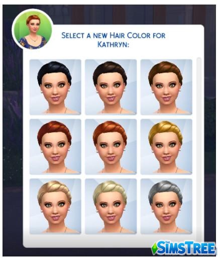 Мод «Реалистичный рост волос или Organic Hair» от simrealist для Sims 4