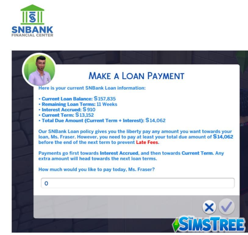 Мод «SNB Финансовый центр или SNB Financial Сenter» от simrealist для Sims 4