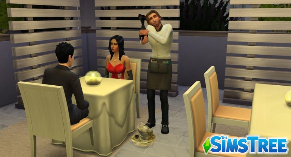 Мод «Улучшения работы ресторана или Dine Out Reloaded V2» от Carl’s Guides для Sims 4