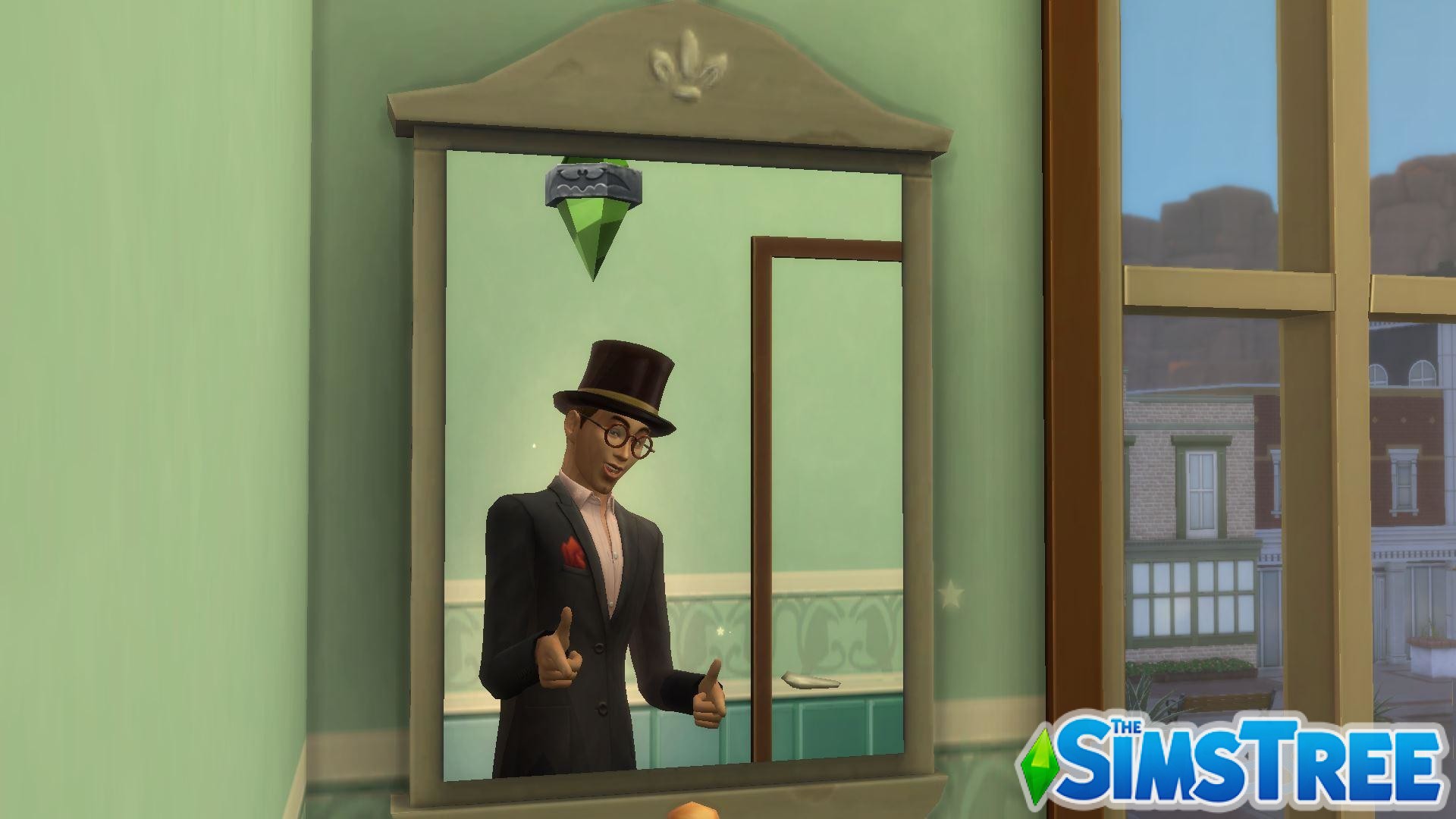 Мод «Управление отражением вампиров в зеркале» от TwelfthDoctor1 для Sims 4
