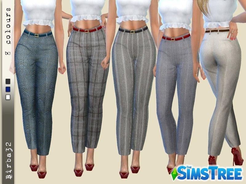 Женский костюм двойка от Birba32 для Sims 4