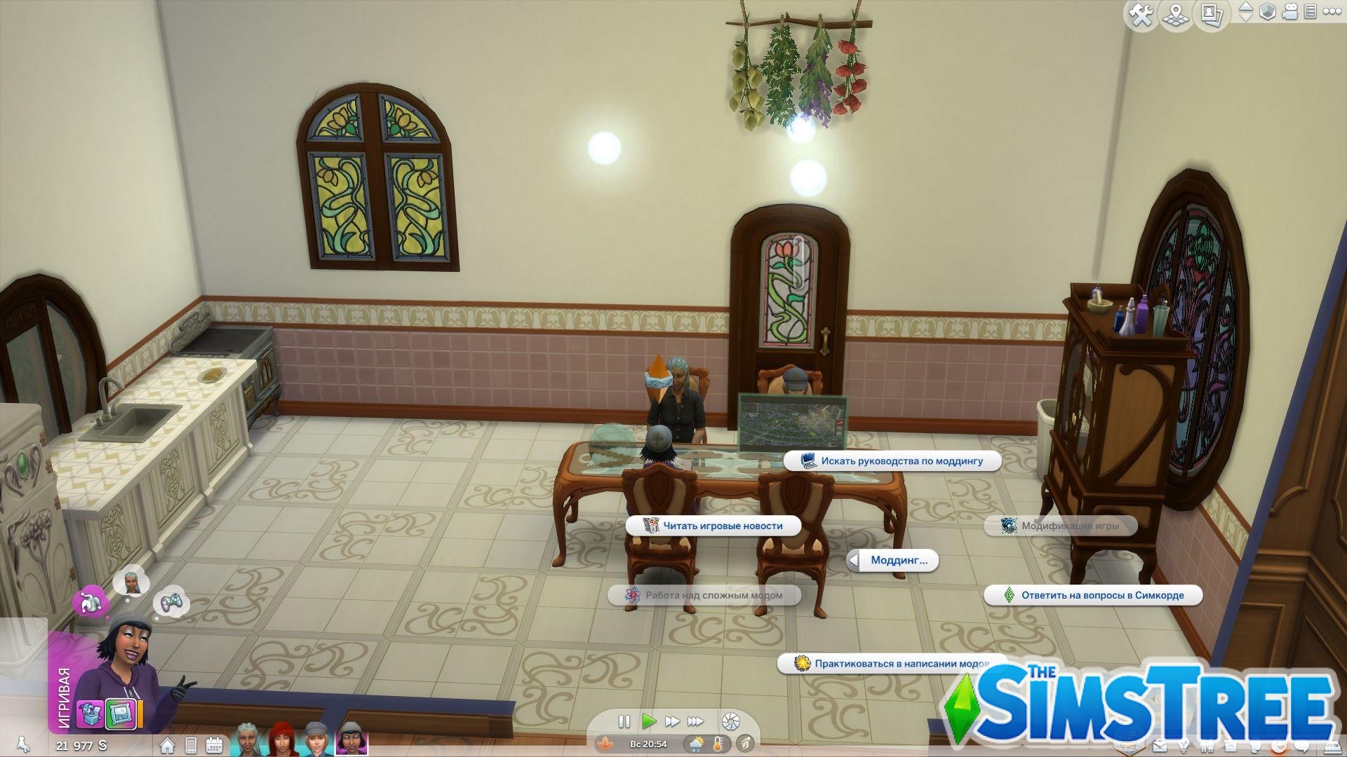 Мод «Интерактивные хобби для подростков» от mirai для Sims 4