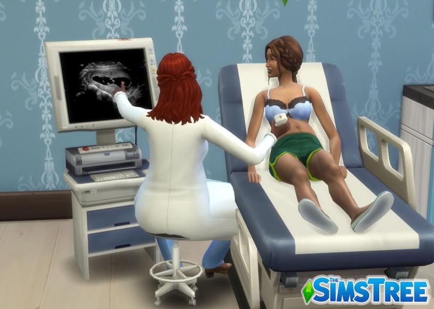Мод «Новый функционал Реалистичный процесс родов или Child Birth Mod» от PandaSama для Sims 4