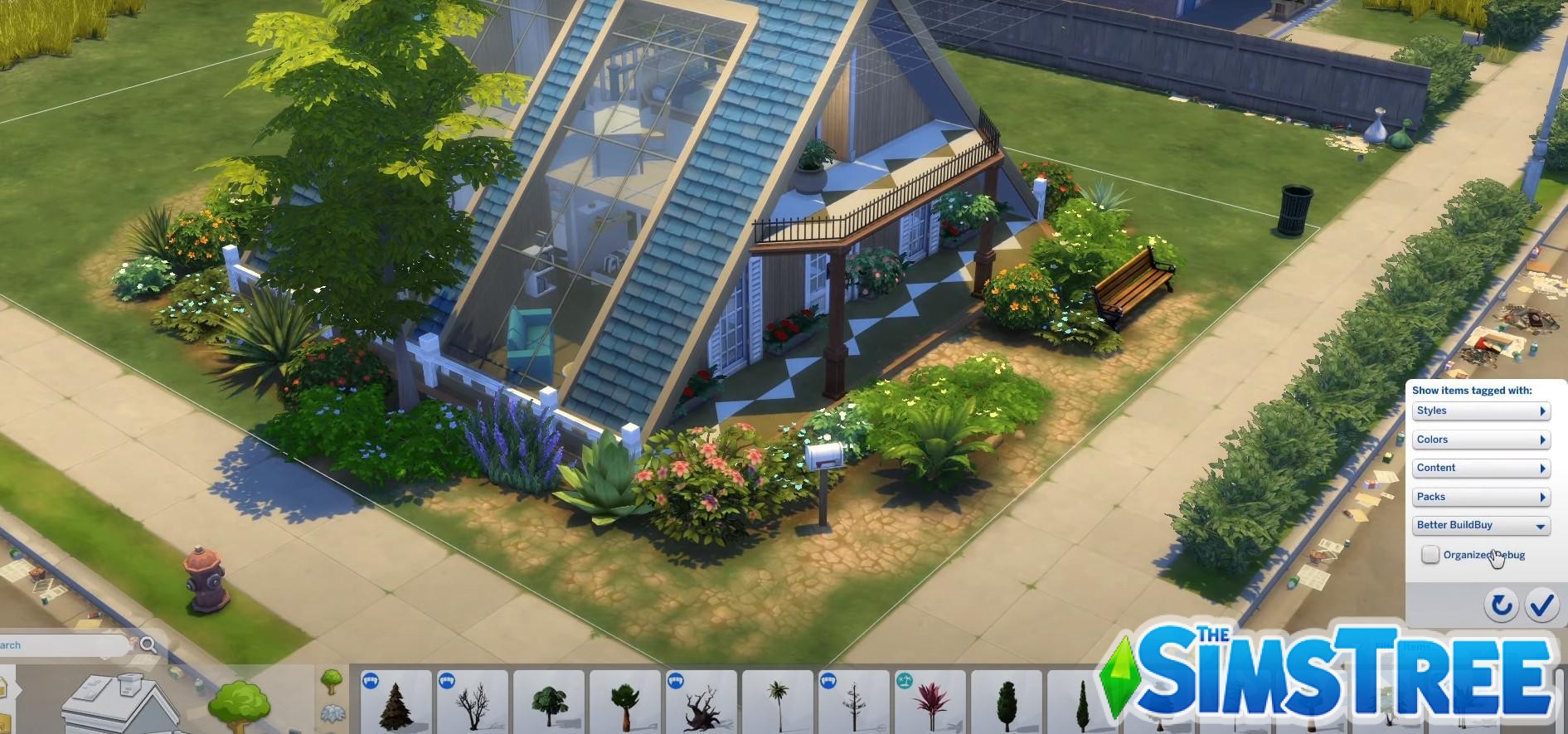 Мод «Расширенный режим строительства Better buildbuy v 3.23» от TwistedMexi для Sims 4