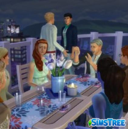 Набор 23 модов для еды и ресторанов от deichschaf для Sims 4