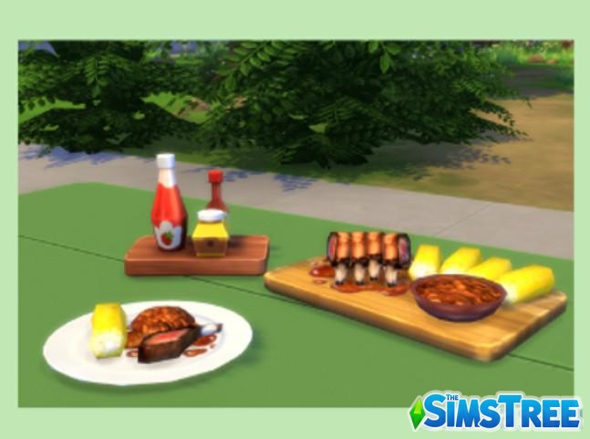 «Новые рецепты для Бабушкиной книги рецептов» от Littlbowbub для Sims 4