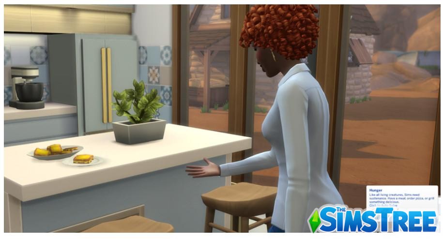 Мод «Переработка автономии еды» от SimplifiedModding для Sims 4