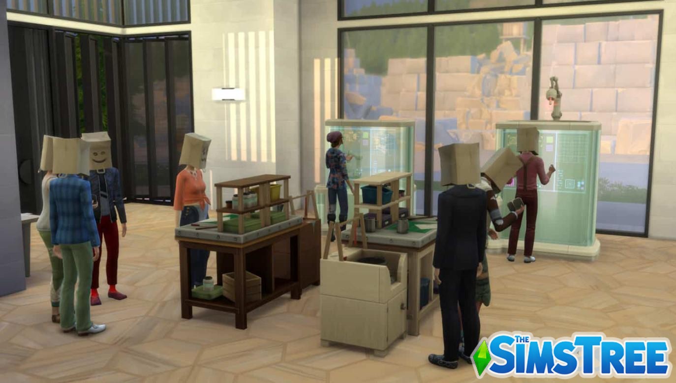 Особенности общественных участков в Sims 4 Экологичная жизнь